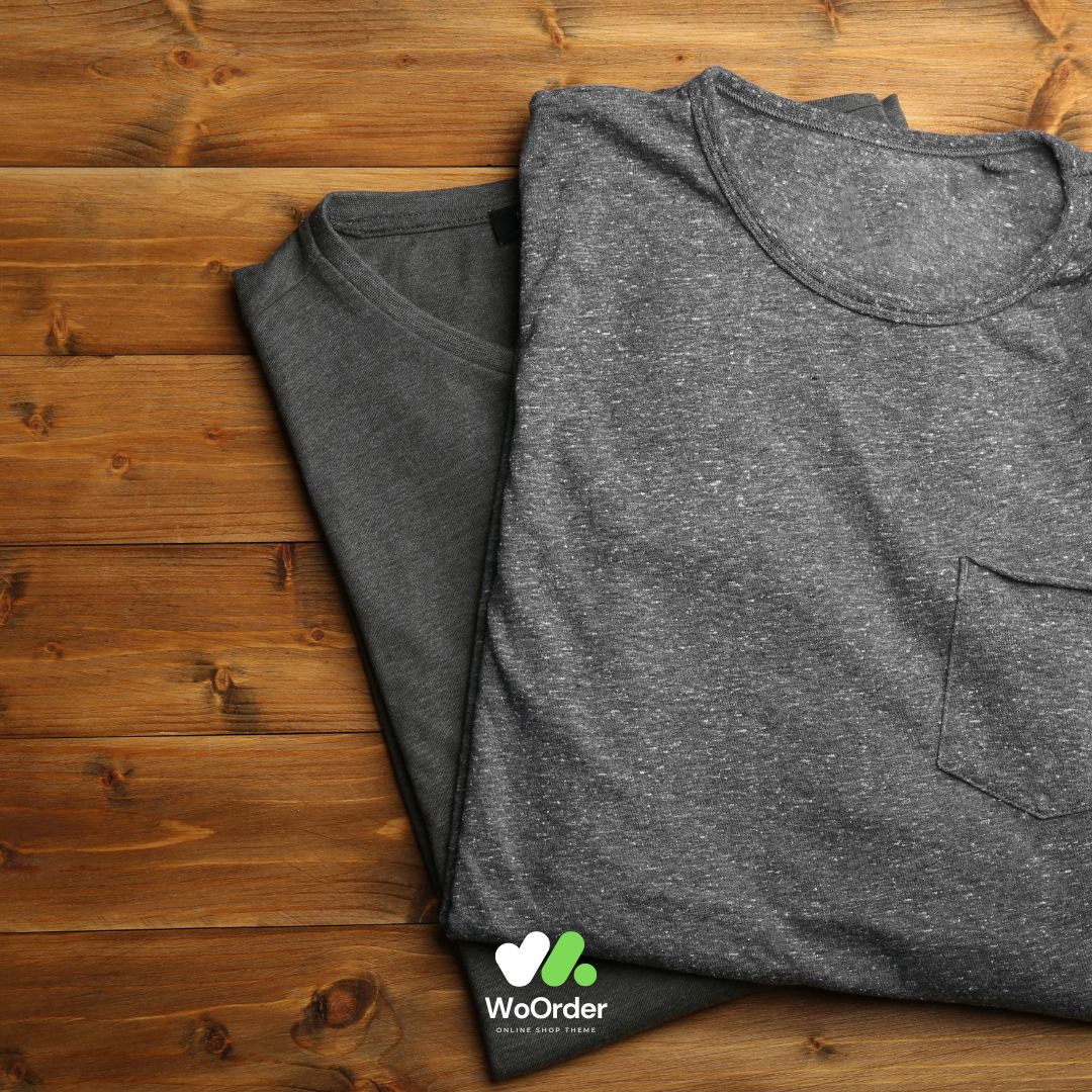 Tshirt Minimalist Grey - Image 2